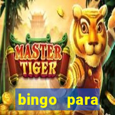 bingo para despedida de solteira para imprimir